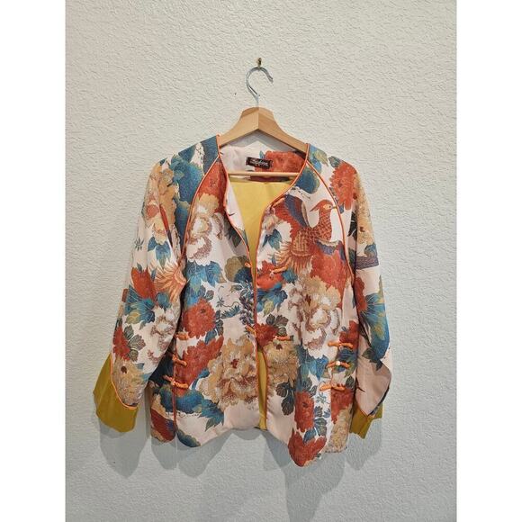 Classic Fashions Jackets & Blazers - Vintage Asian Peacock jacket sz 15